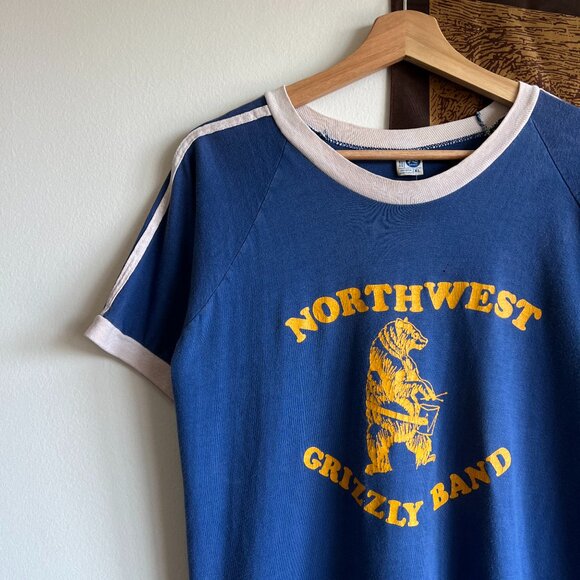 Vintage Other - Vintage 80s Northwest Grizzly Band Tee Size XL